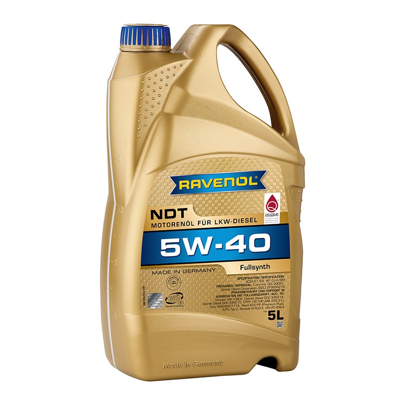 Моторное масло RAVENOL NDT Nord Duty Truck SAE 5W-40 (5л) фото 1