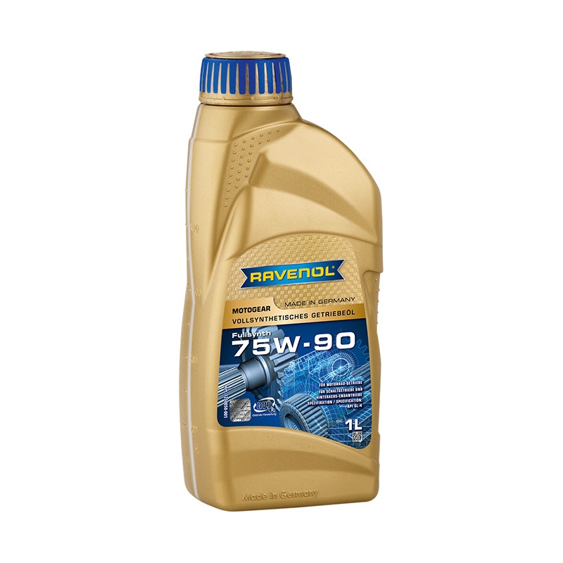 Трансмиссионное масло RAVENOL Motogear SAE 75W-90 GL-4 (1л) фото 1