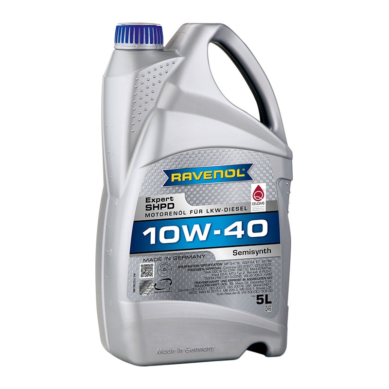 Моторное масло RAVENOL Expert SHPD SAE 10W-40 (5л) фото 1