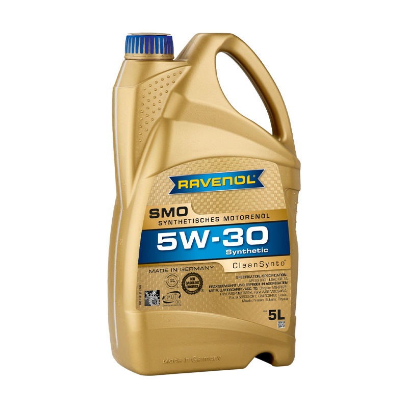 Моторное масло RAVENOL SMO SAE 5W-30 (5л) фото 1