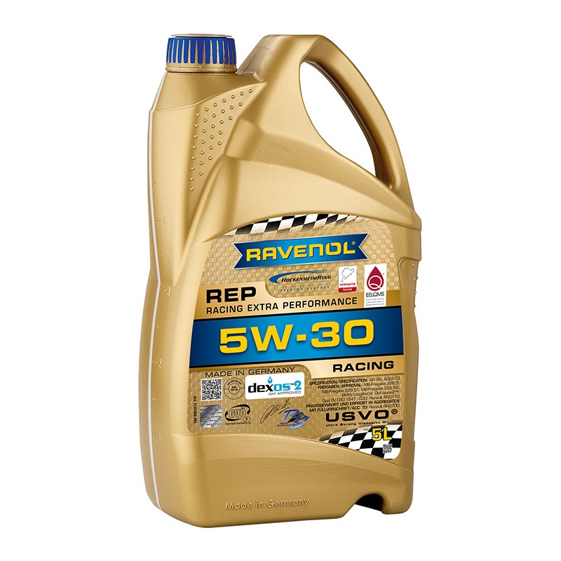 Моторное масло RAVENOL REP Racing Extra Performance SAE 5W-30 (5л) фото 1
