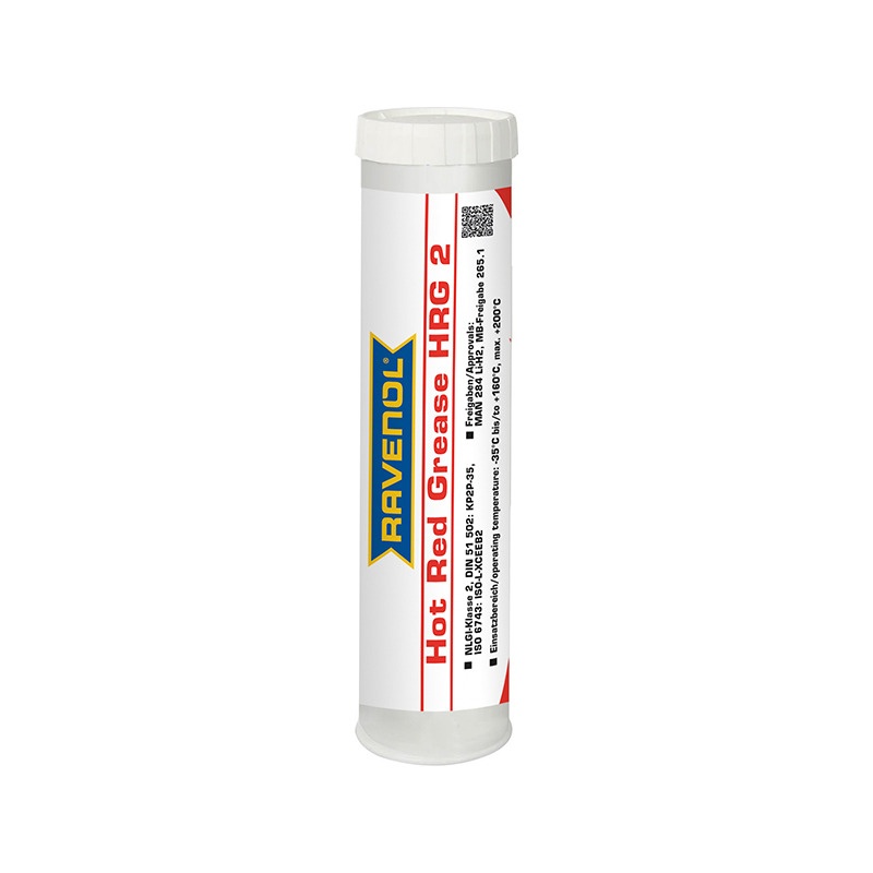Смазка RAVENOL Hot Red Grease HRG 2 (0,4кг) фото 1