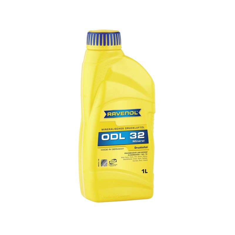 Лубрикаторное масло RAVENOL ODL 32 Druckluftoel (1л) фото 1