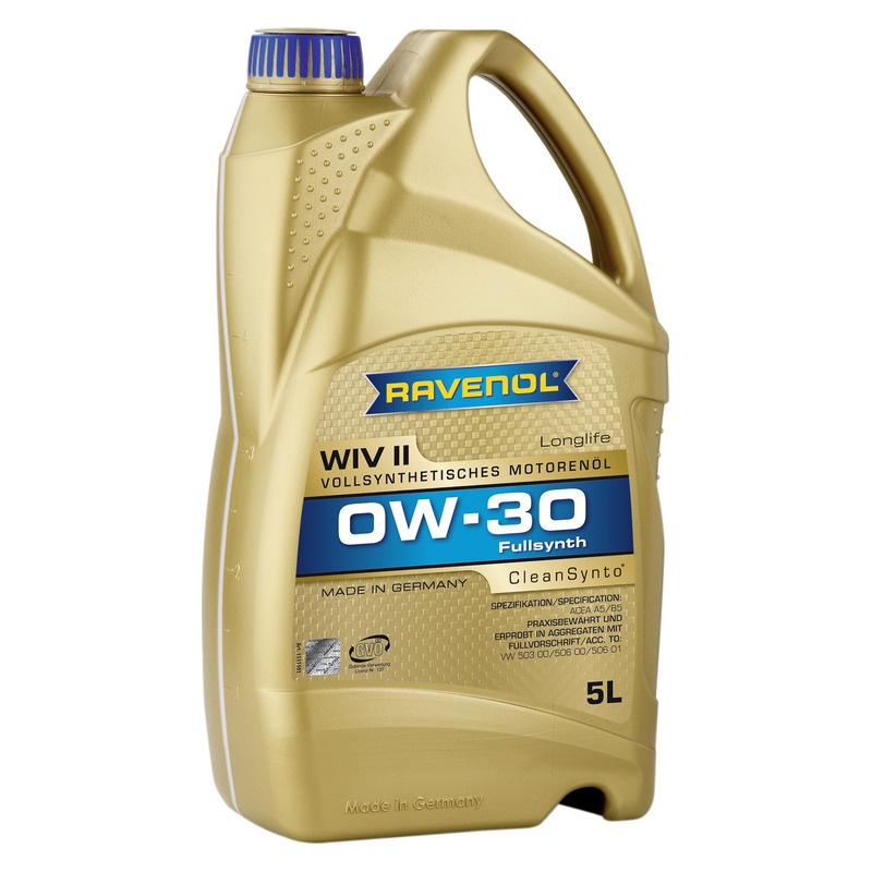 Моторное масло RAVENOL WIV II SAE 0W-30 (5л) фото 1