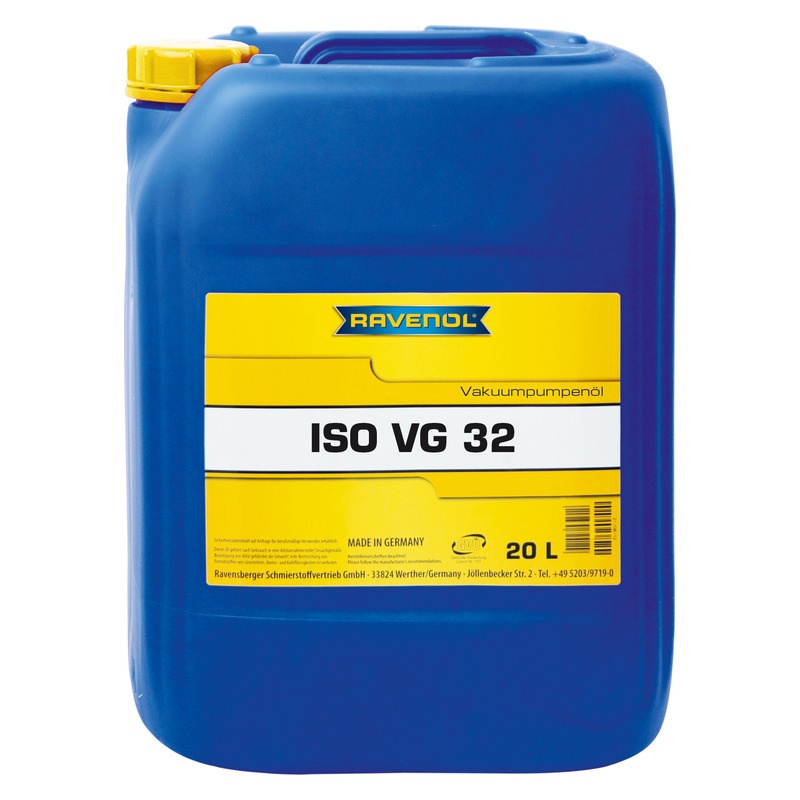 Вакуумное масло RAVENOL Vakuumpumpenöl ISO VG 32 (20л) фото 1