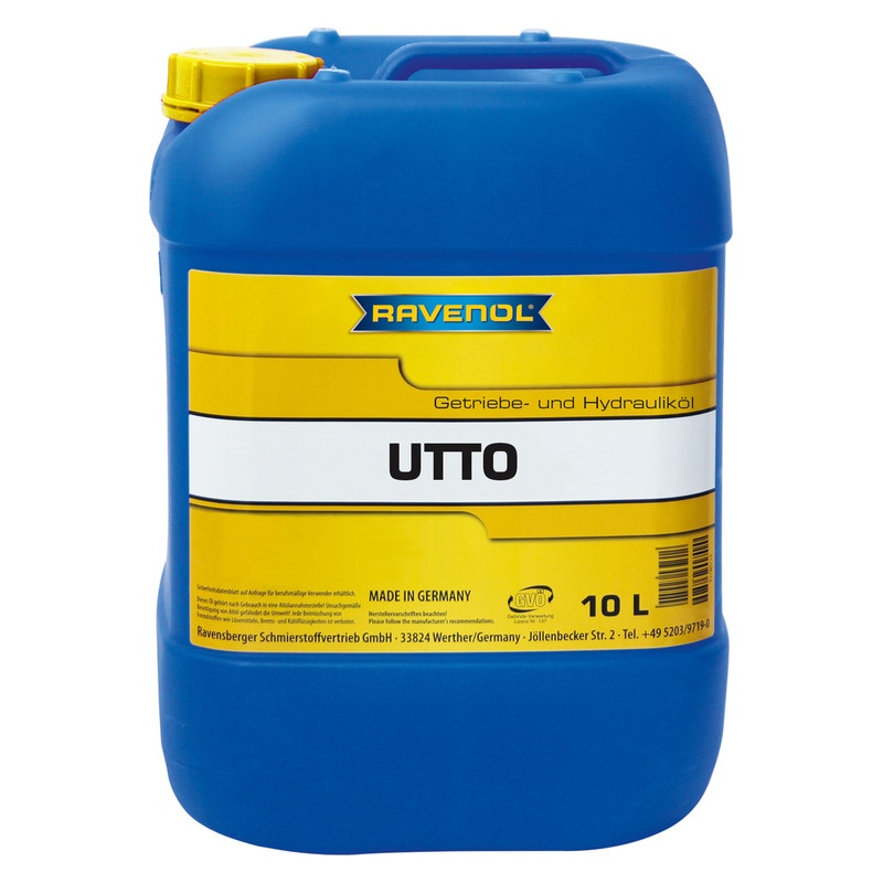 Трансмиссионное масло RAVENOL UTTO Getrieboel (10л) фото 1