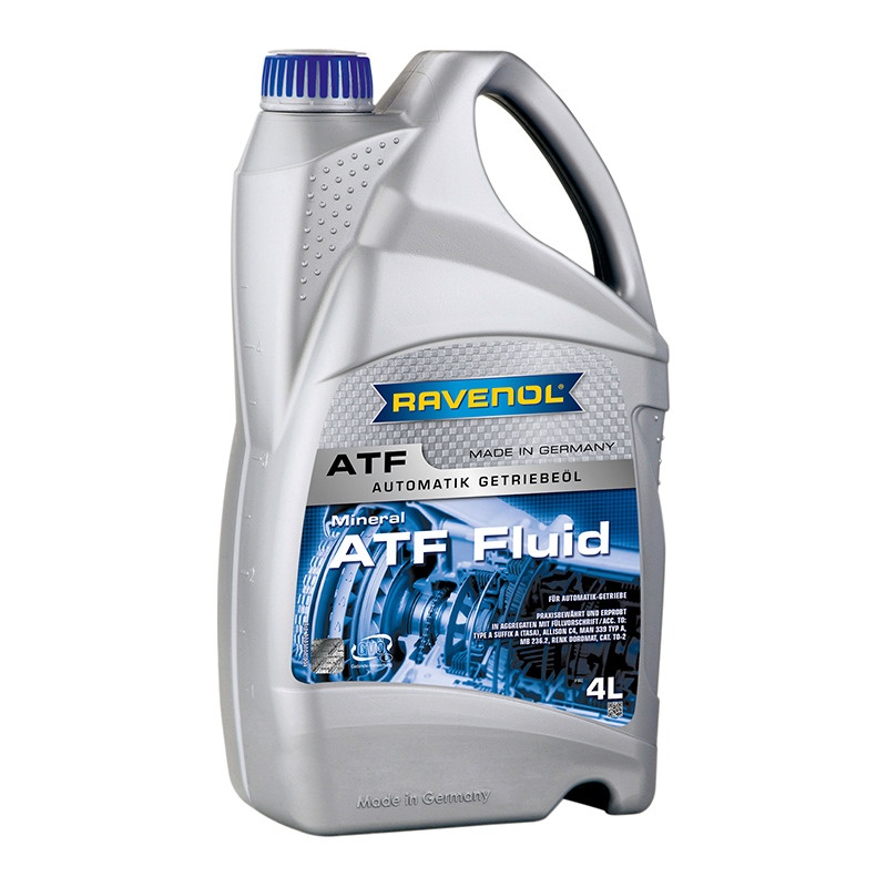 Трансмиссионное масло RAVENOL ATF Fluid (4л) фото 1