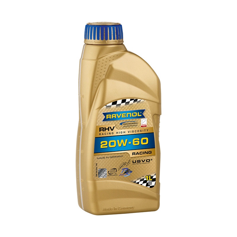 Моторное масло RAVENOL RHV Racing High Viscosity SAE 20W-60 (1л) фото 1